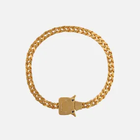 1017 Alyx 9SM Mini Cubix Chain Necklace - Gold