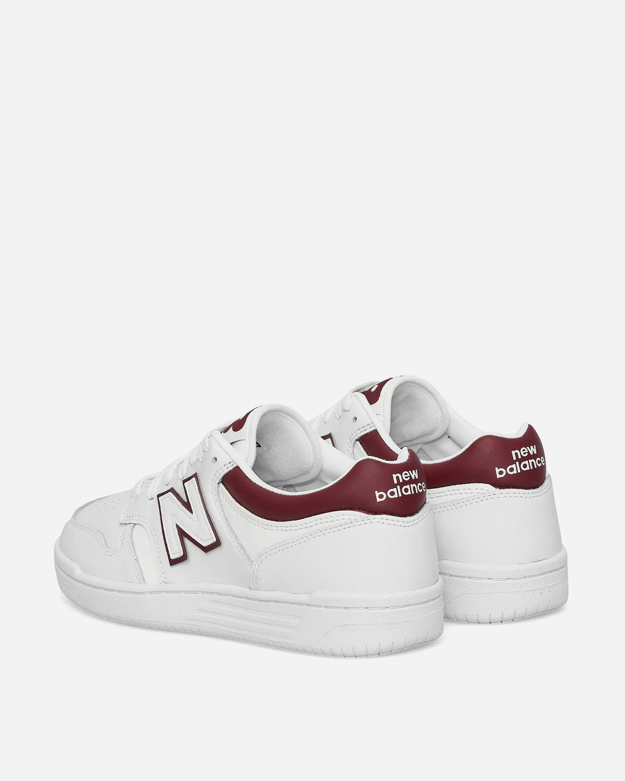 480 Sneakers White / Burgundy