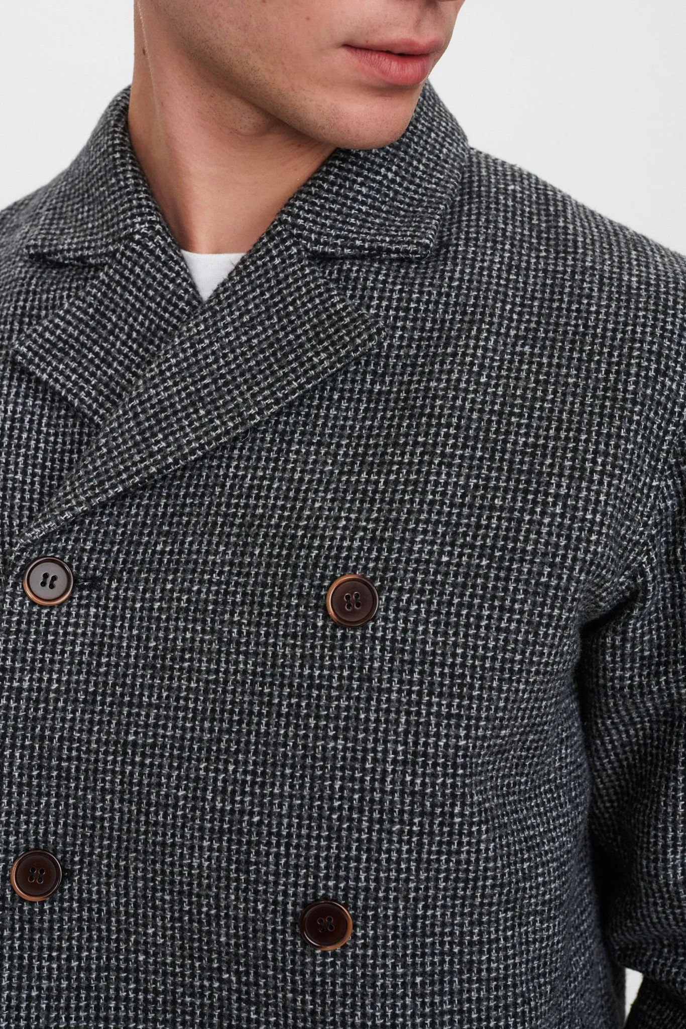 AKBØRGE PATCH JACKET - Granit grey mel