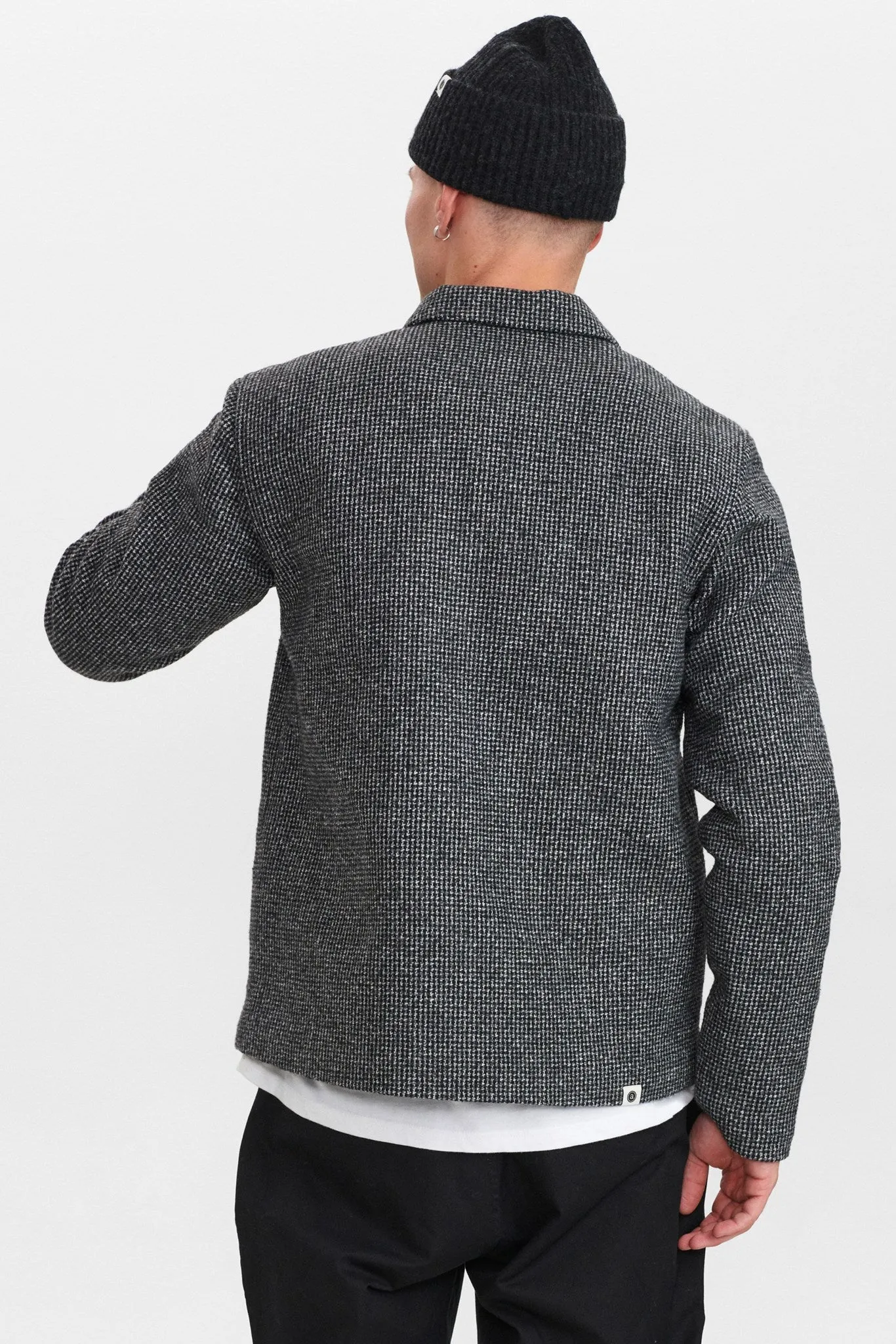 AKBØRGE PATCH JACKET - Granit grey mel