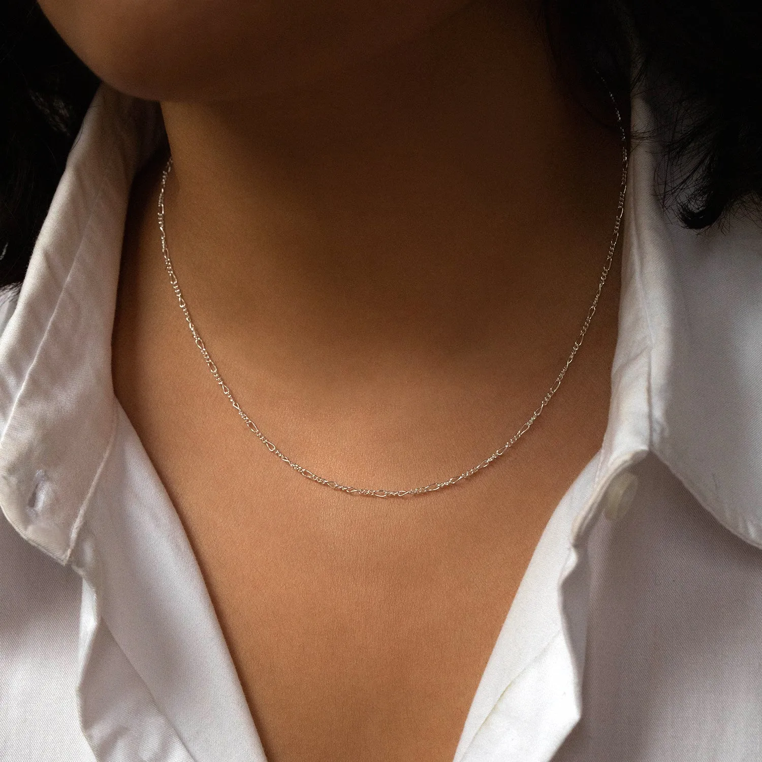 Albert Mini Necklace | Silver