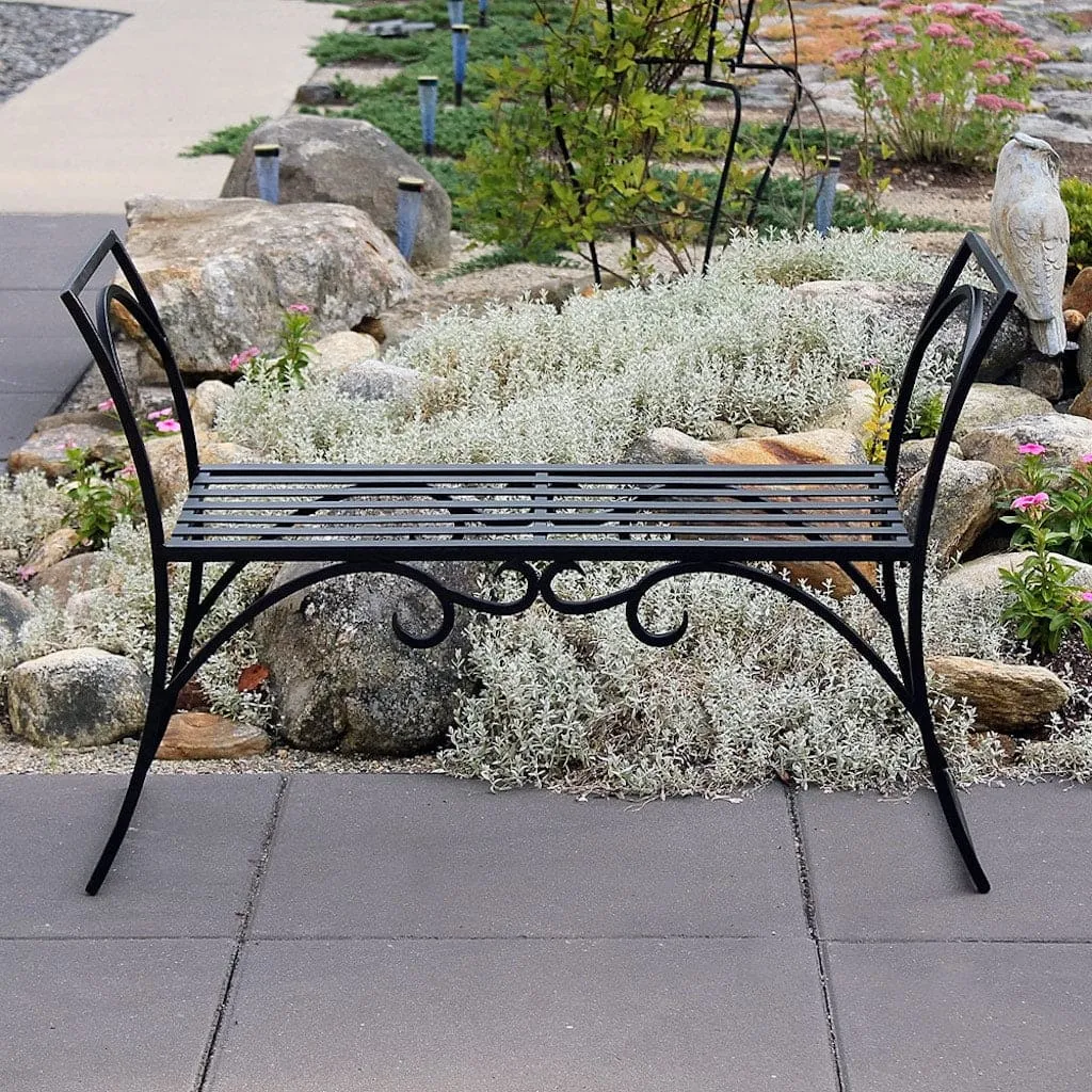 Backless Arbor Bench by Achla Designs