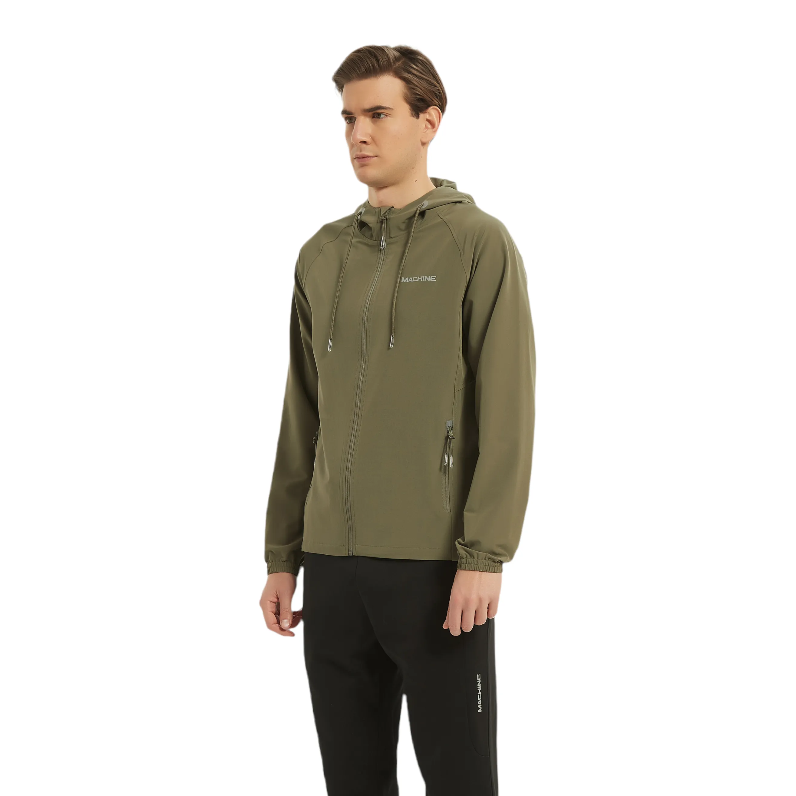 Bay Chester Trainer Jacket - Army Green