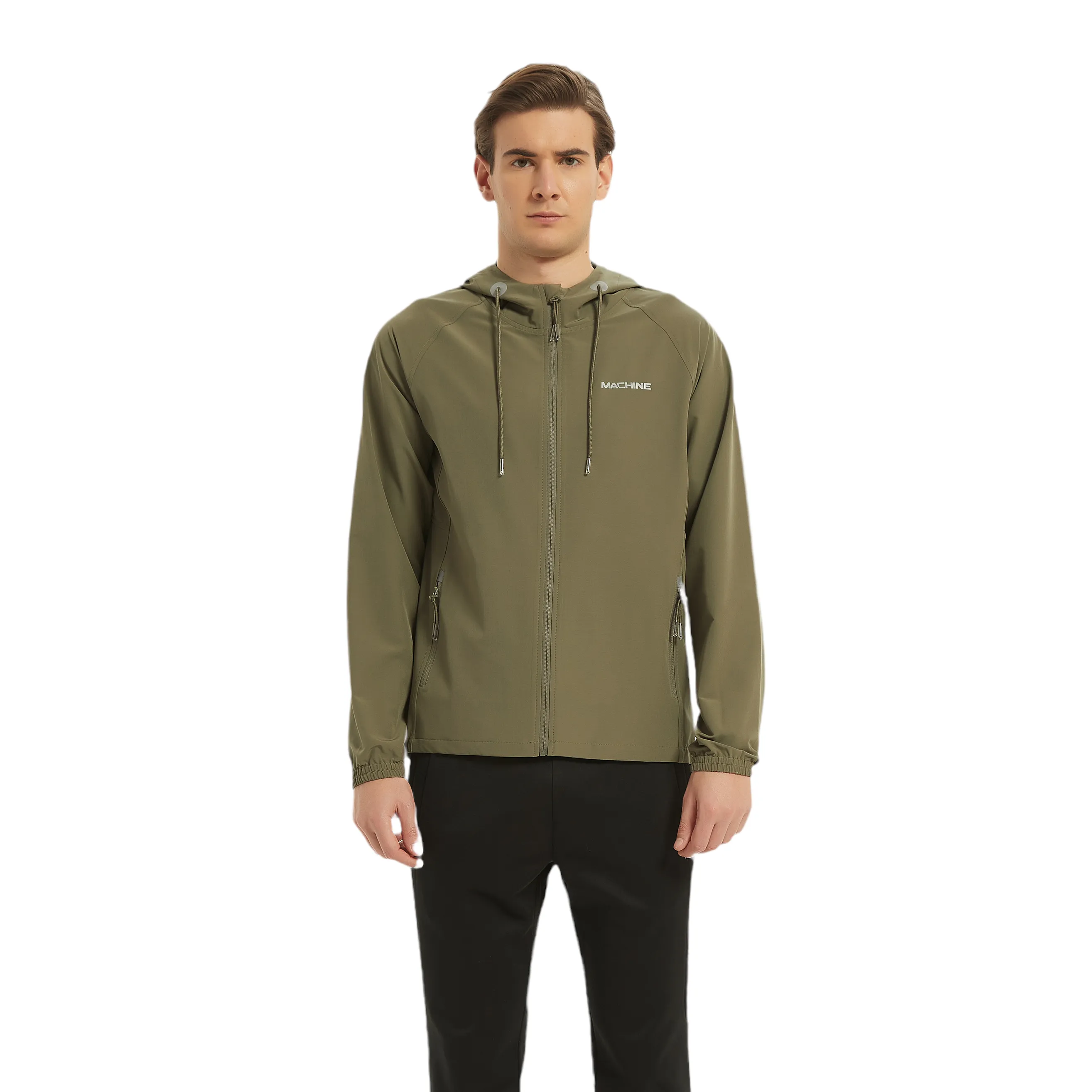 Bay Chester Trainer Jacket - Army Green