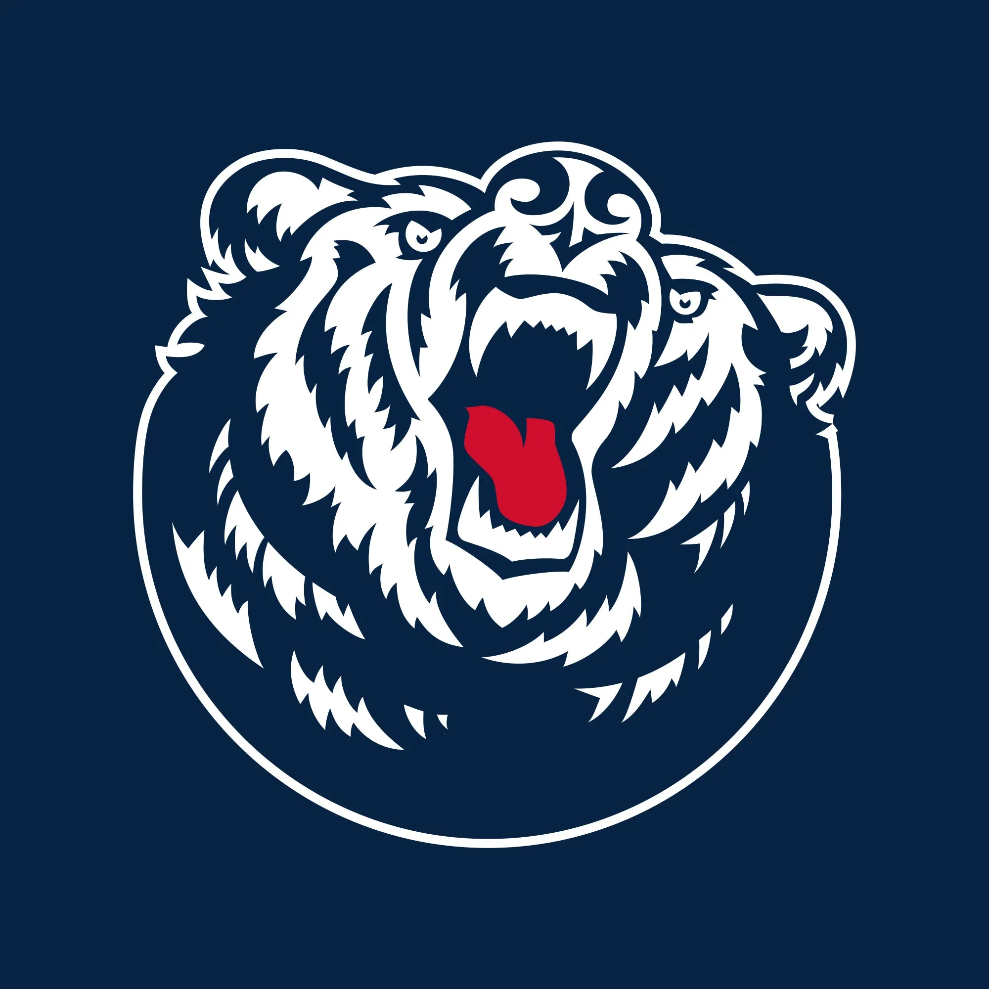 Belmont University Bruins Primary Logo Heavy Cotton Tank Top - Navy