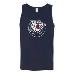 Belmont University Bruins Primary Logo Heavy Cotton Tank Top - Navy