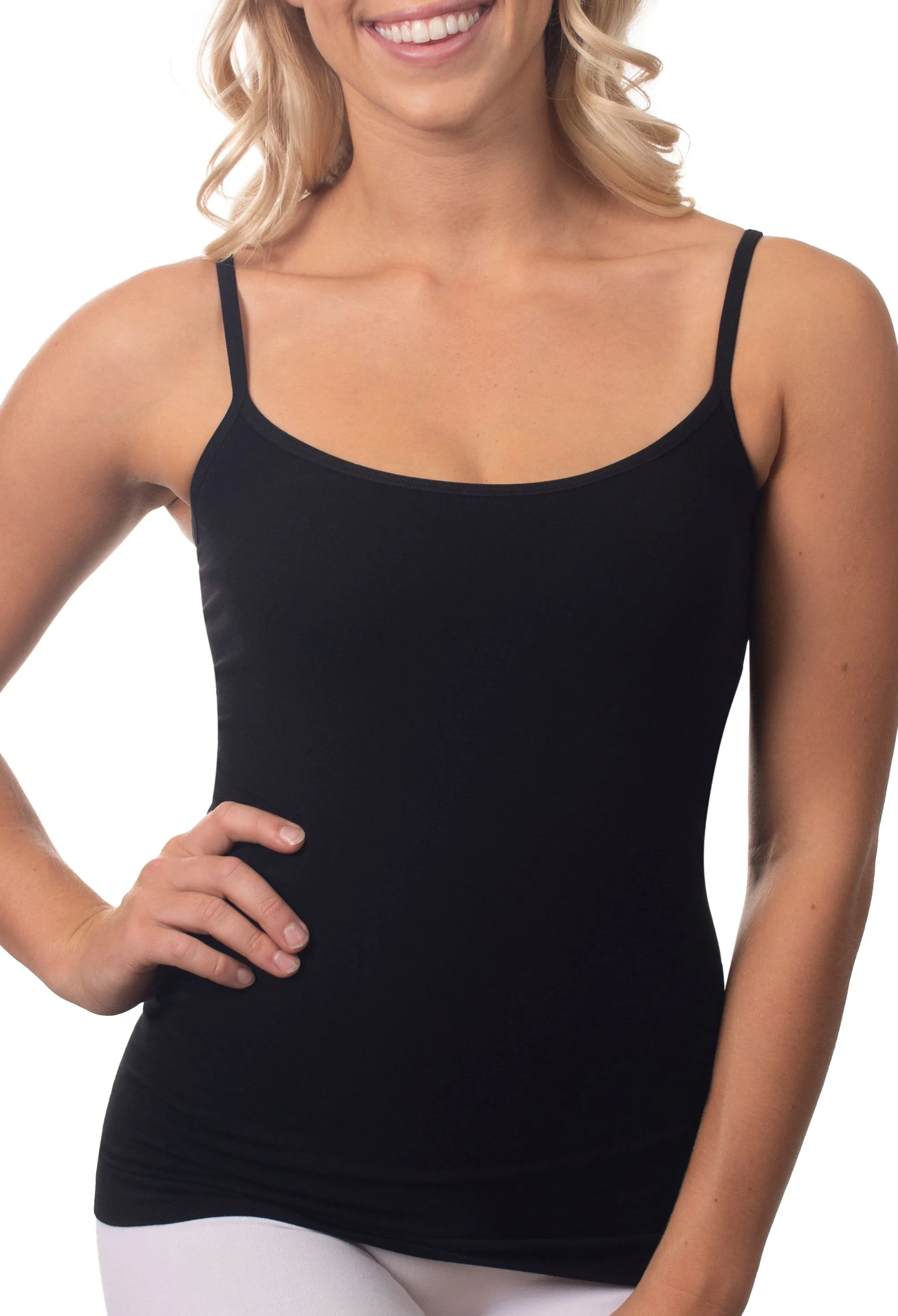 Black Bamboo Singlet