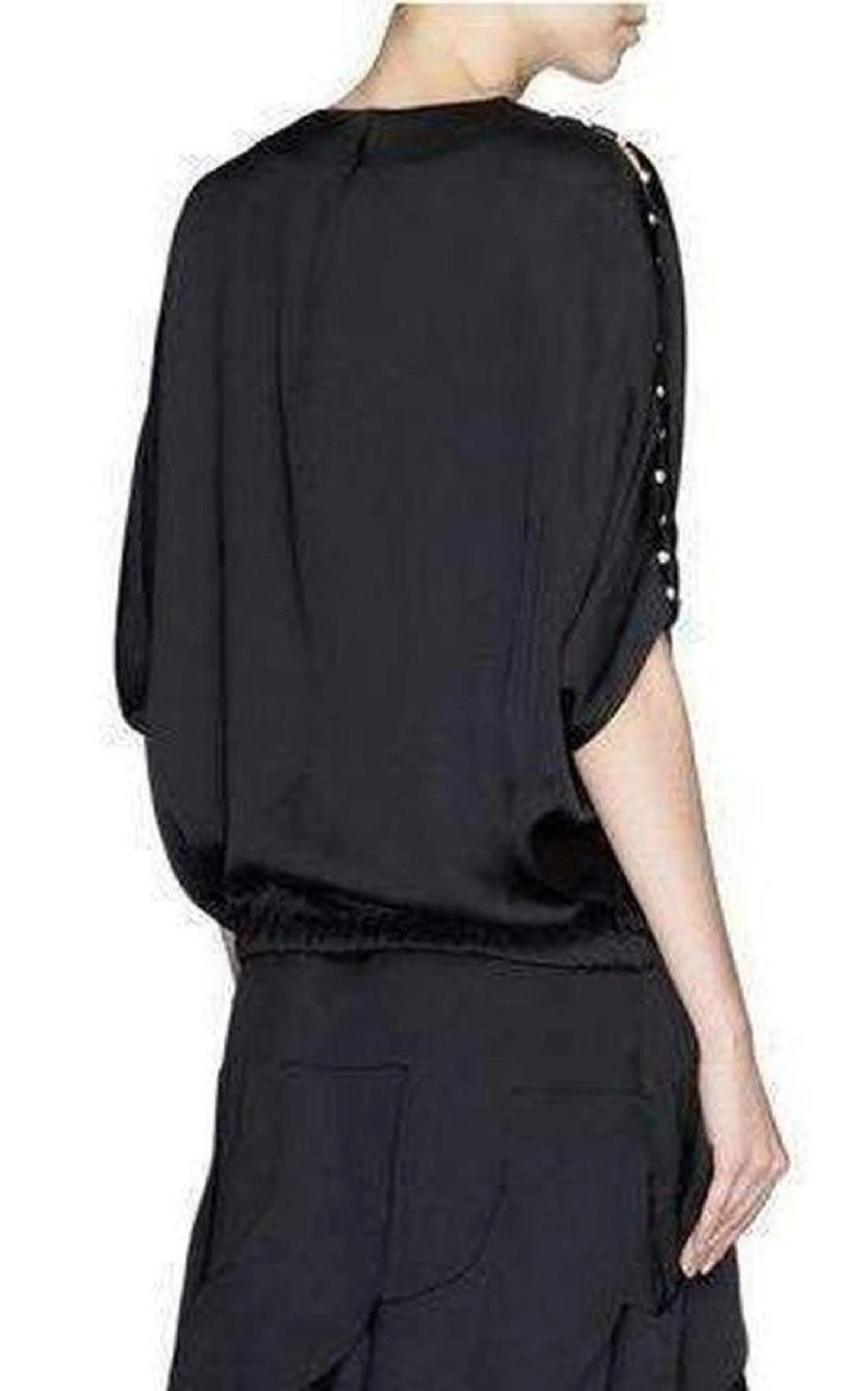 Black Silk Shirt