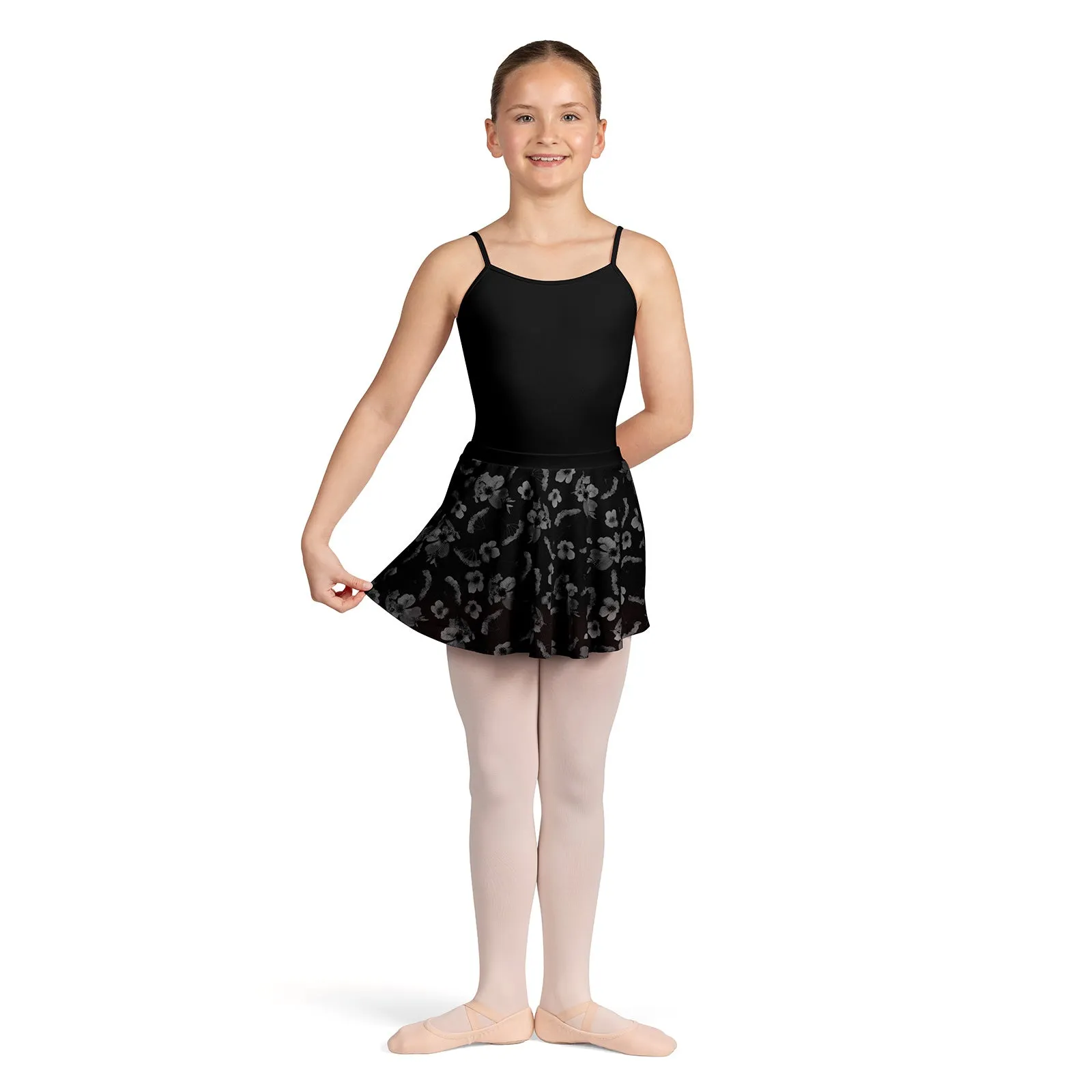 Bloch Child's Grace Floral Mesh Skirt