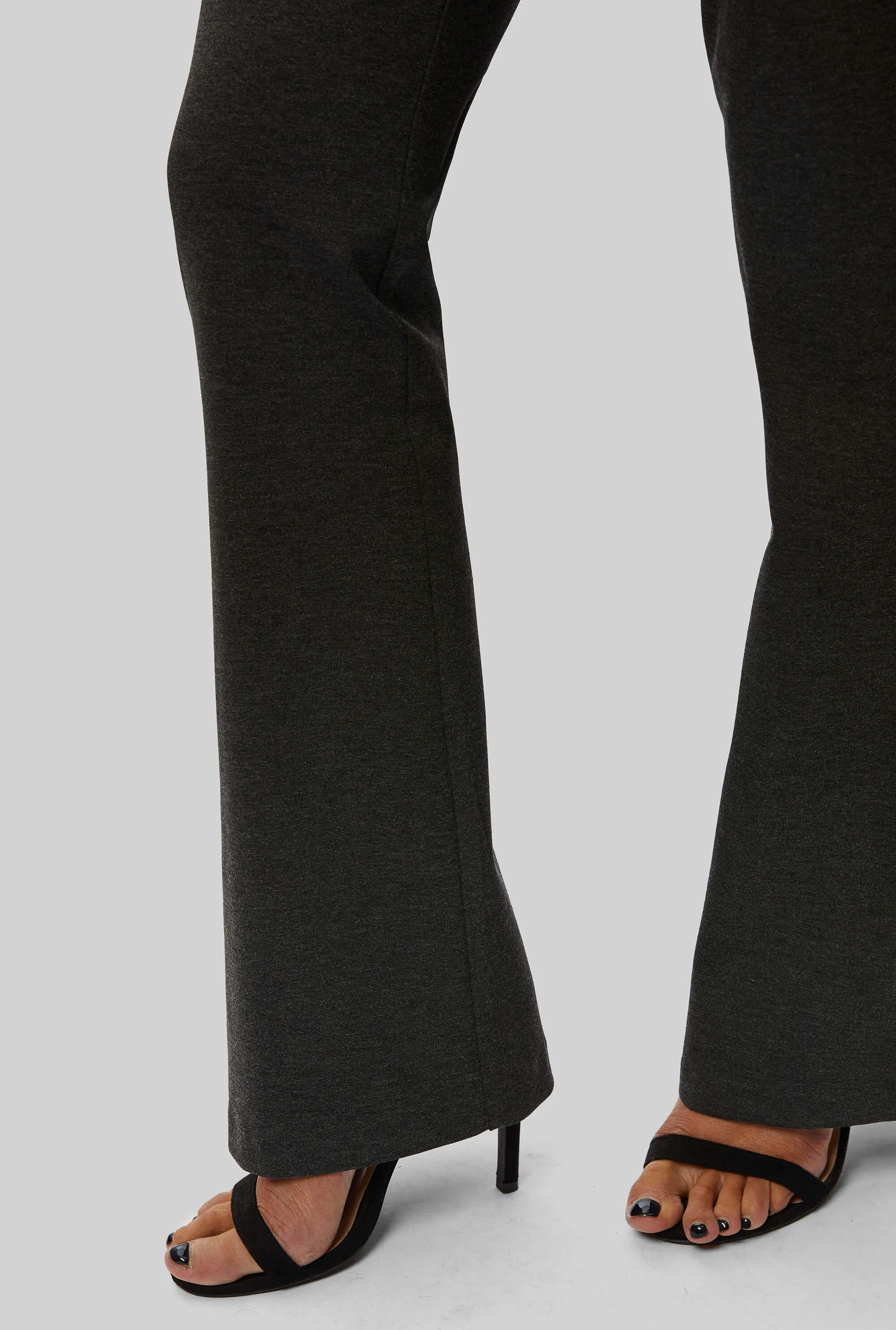 Boot Leg Trousers Grey