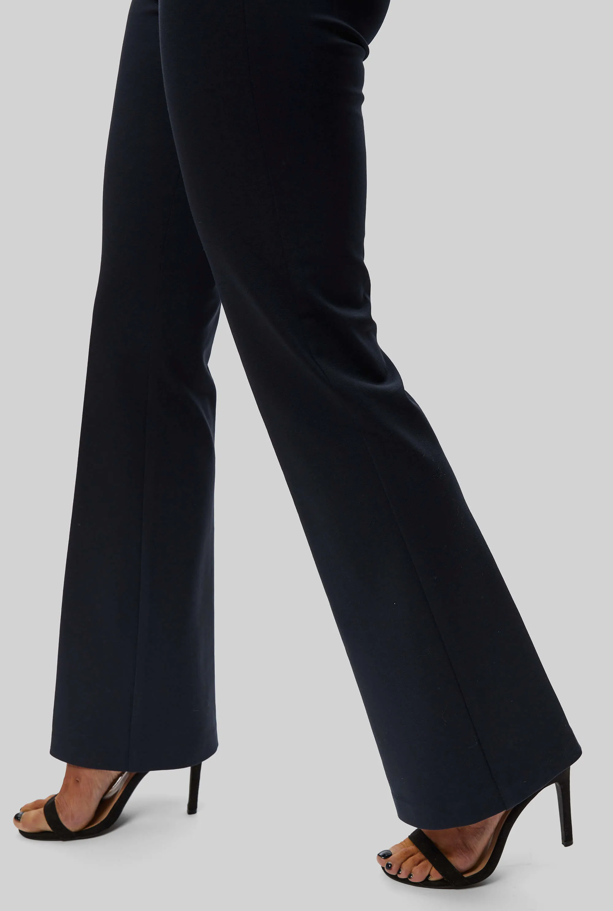 Boot Leg Trousers Navy