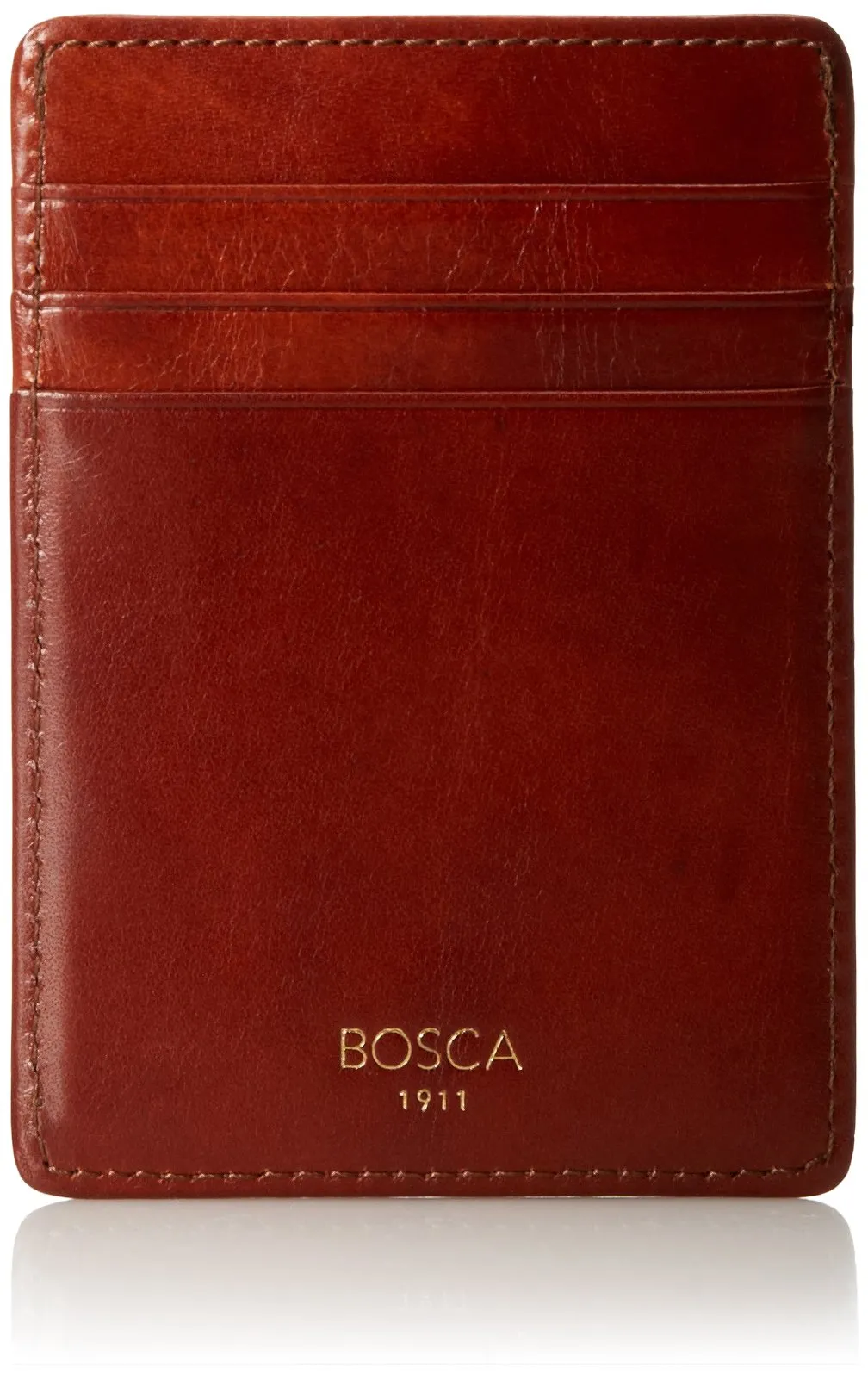 Bosca Old Leather Deluxe Front Pocket Wallet