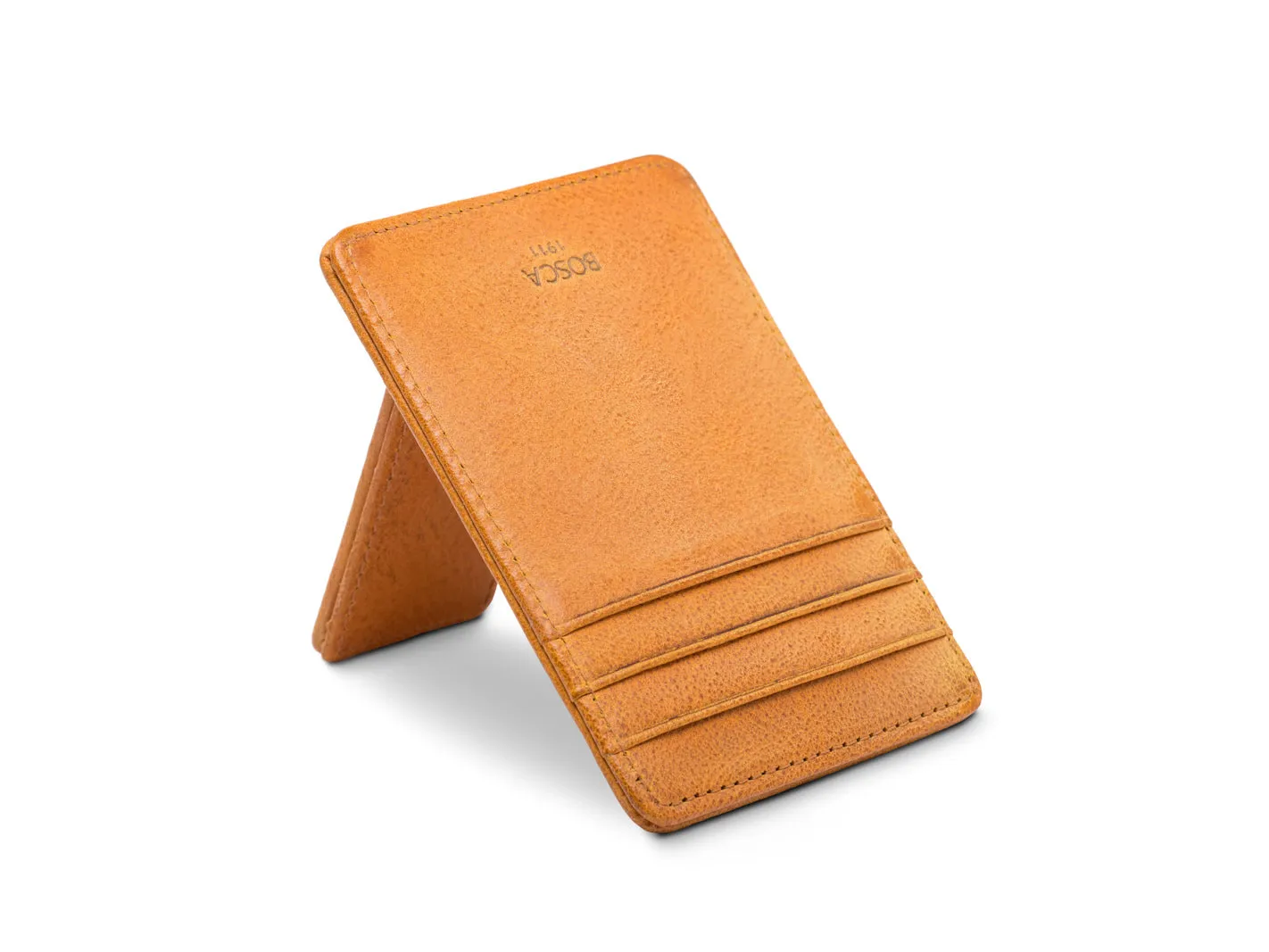 Bosca Old Leather Deluxe Front Pocket Wallet