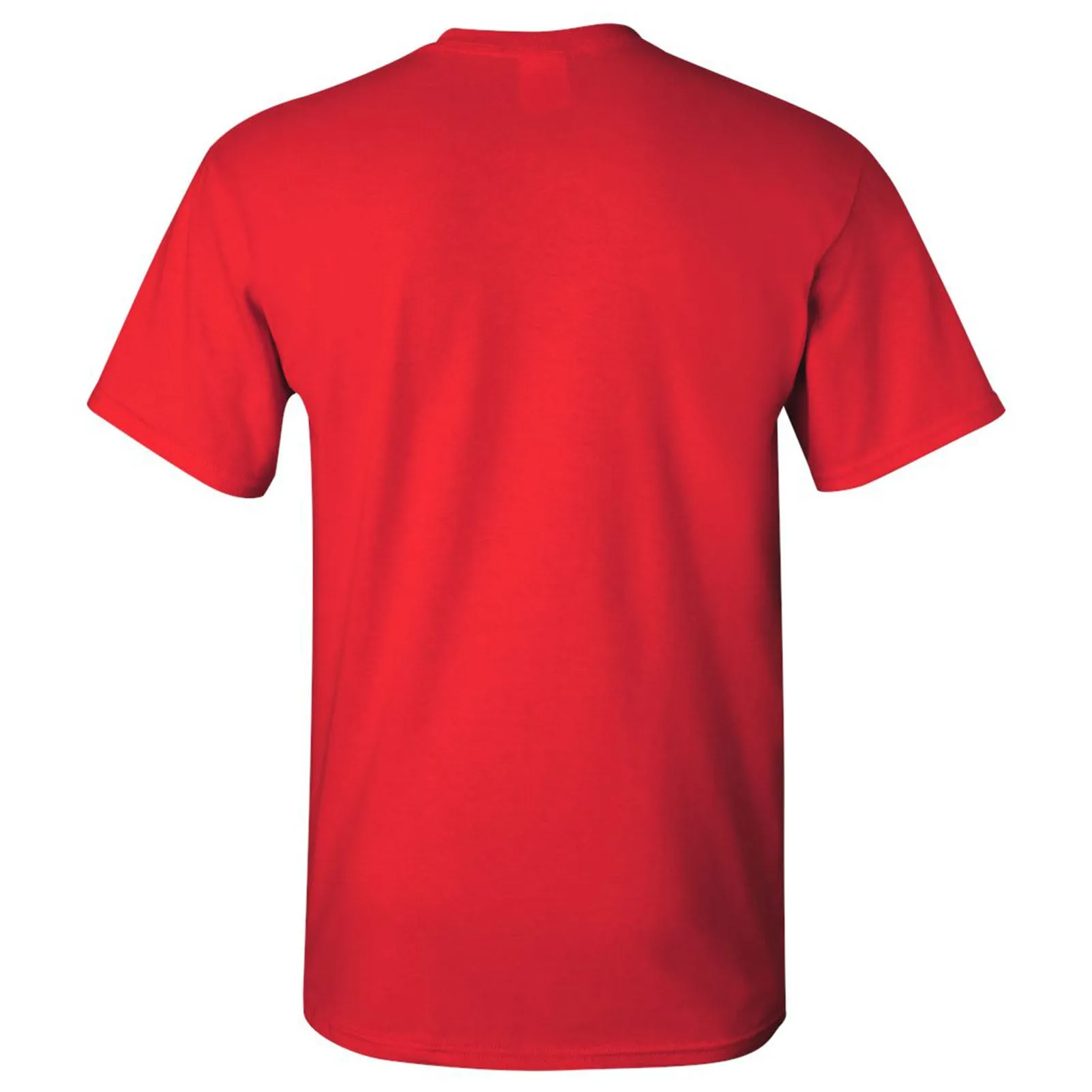 Bradley University Braves Basic Block Cotton Short Sleeve T Shirt - Red