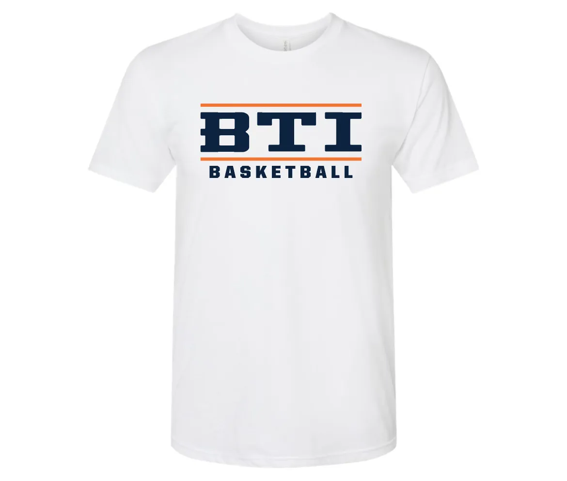 BTI Basketball - 2024 Bar Logo White