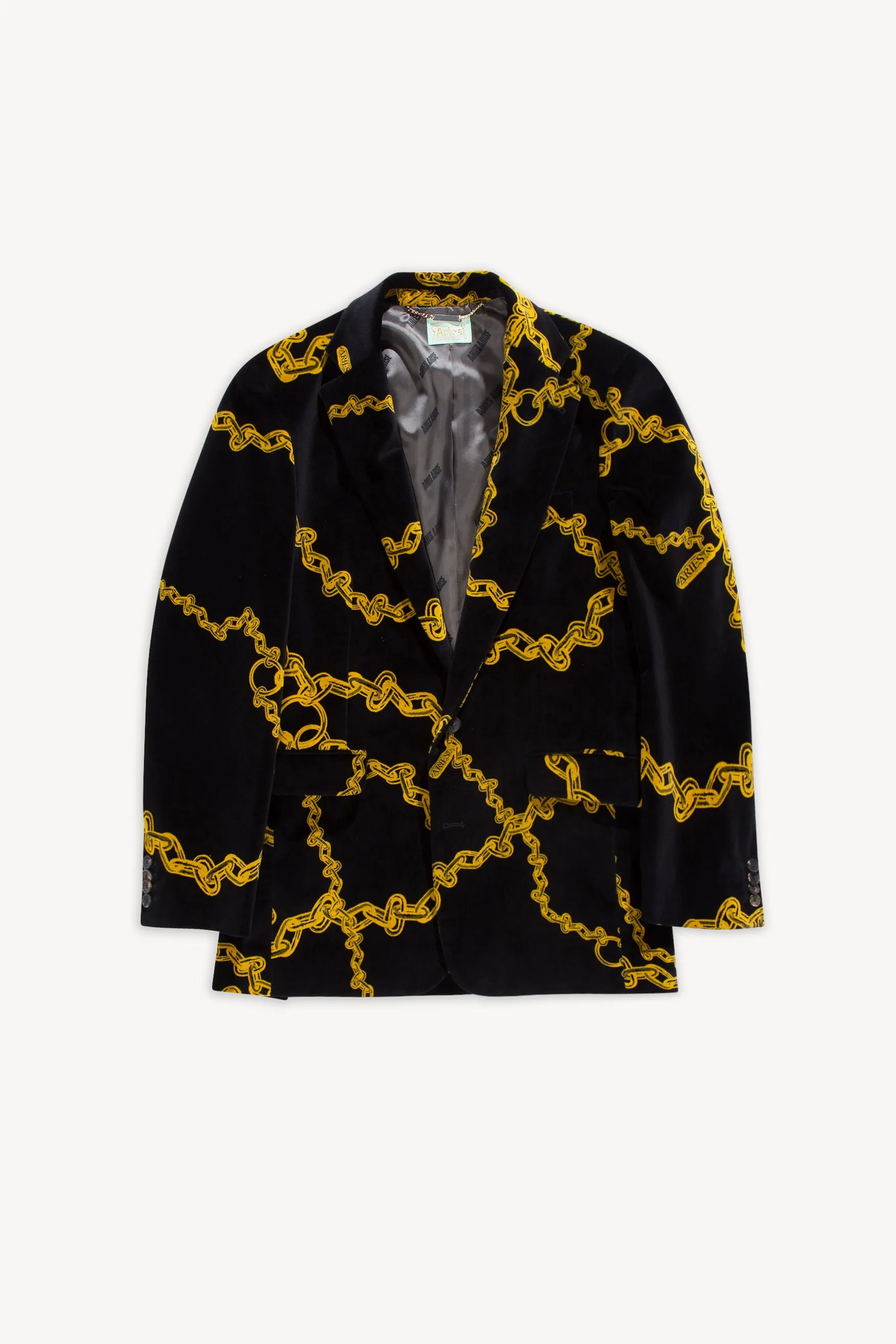 Chains Velvet Tailored Jacket