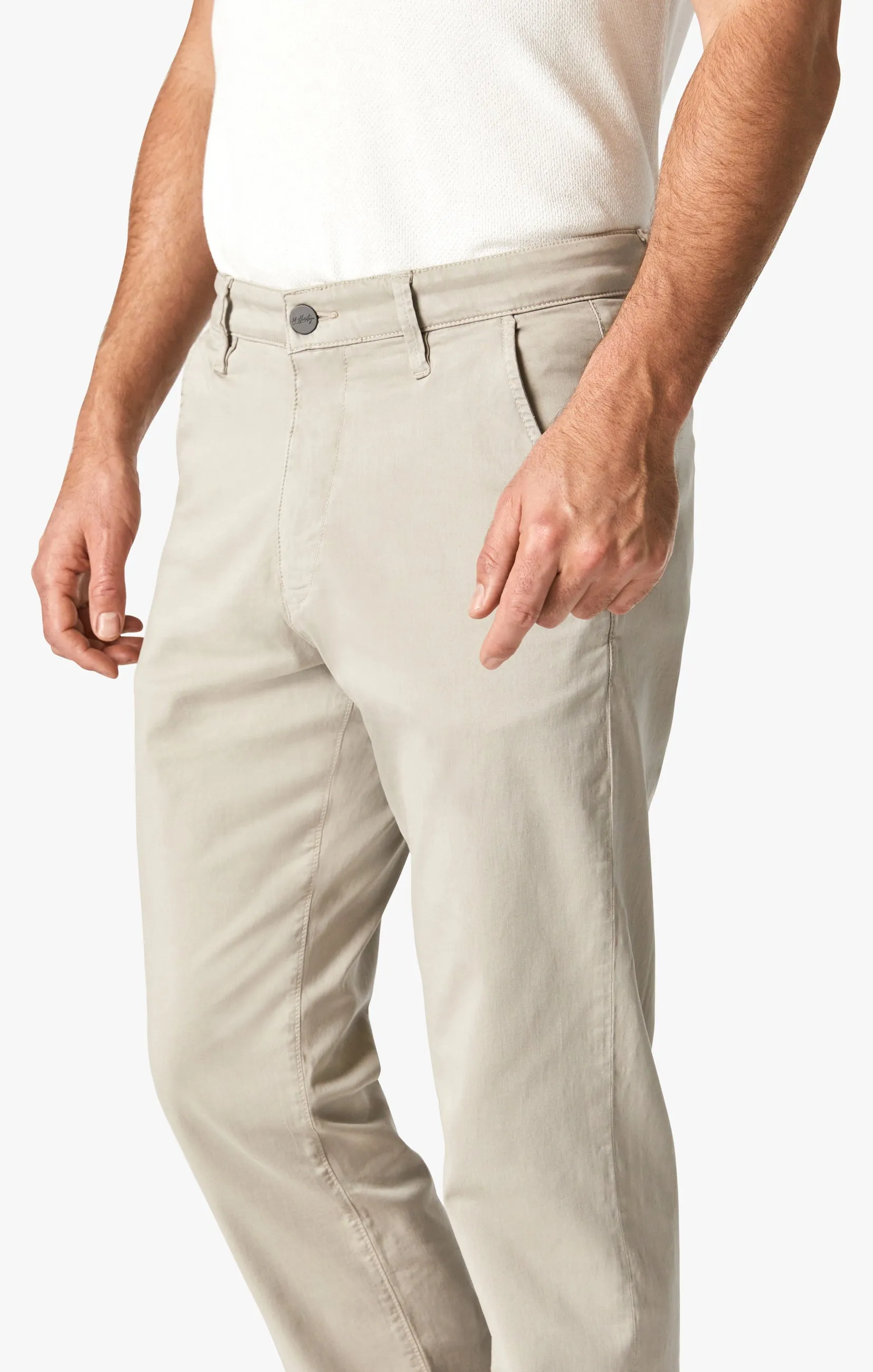 Charisma Relaxed Straight Chino Pants In Dawn Twill