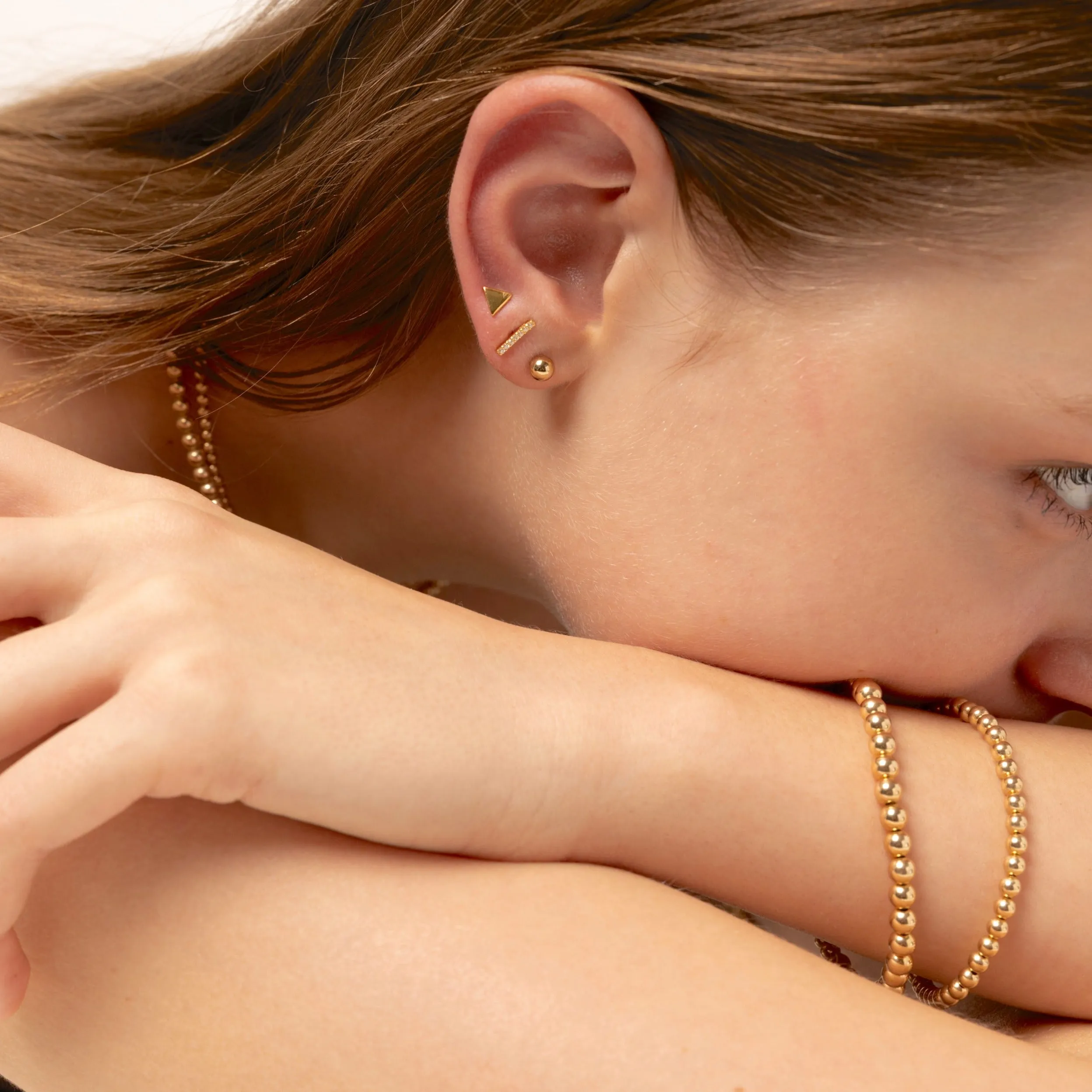 Classic Beaded Cuff Bracelet