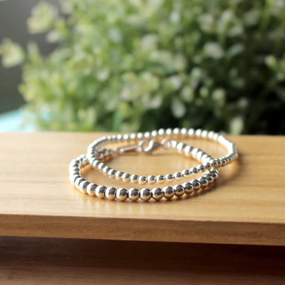 Classic Beaded Cuff Bracelet