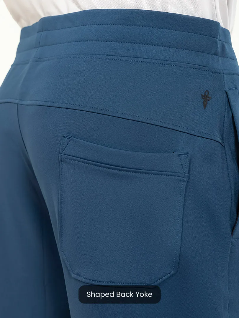 Classic Blue Work-to-Workout Pants