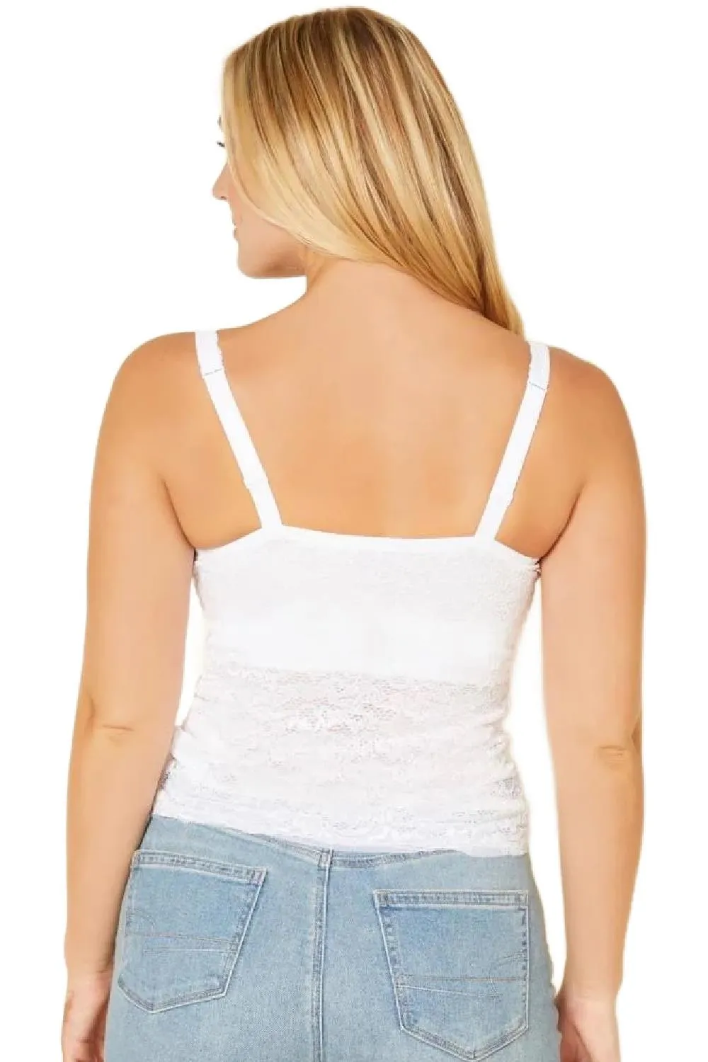 Cosabella Pret A Porter Curvy Camisole, White (PRETA1814)