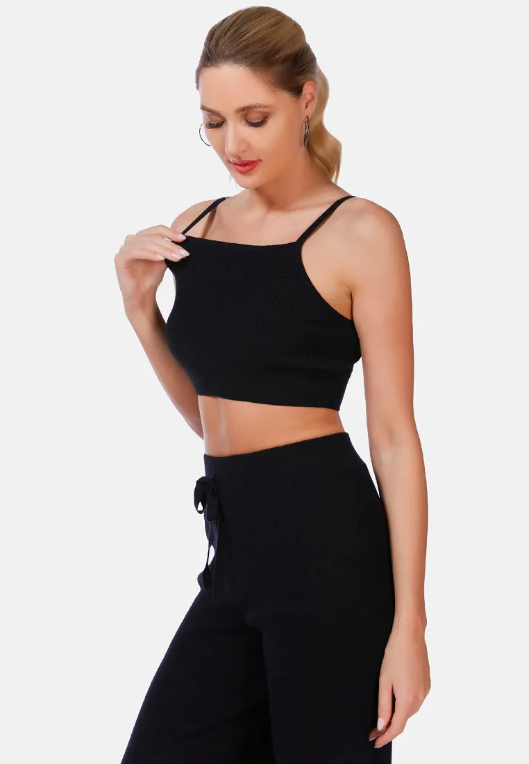 Cropped Camisole Bralette