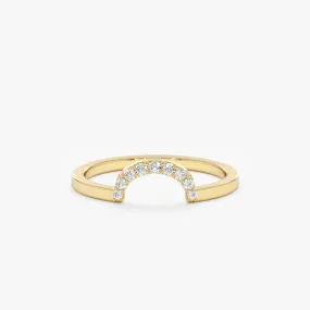 Diamond Curved Ring Guard, Clare