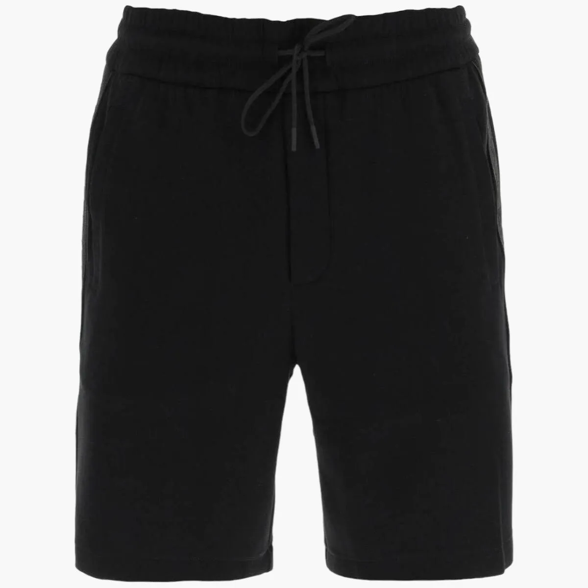 Double Jersey Shorts With Logo Band