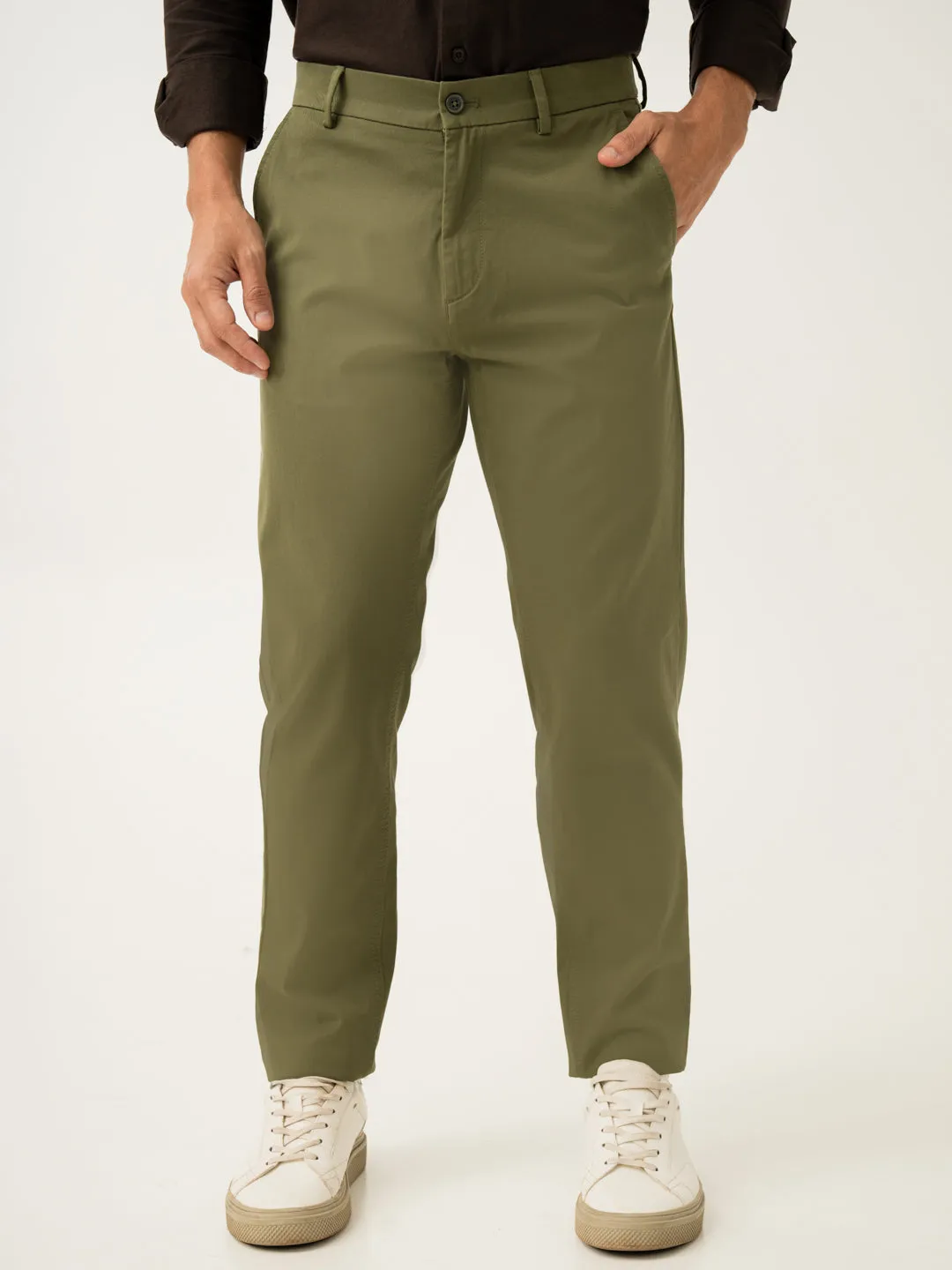 Field Green Slim Fit Stretch Chino Pants