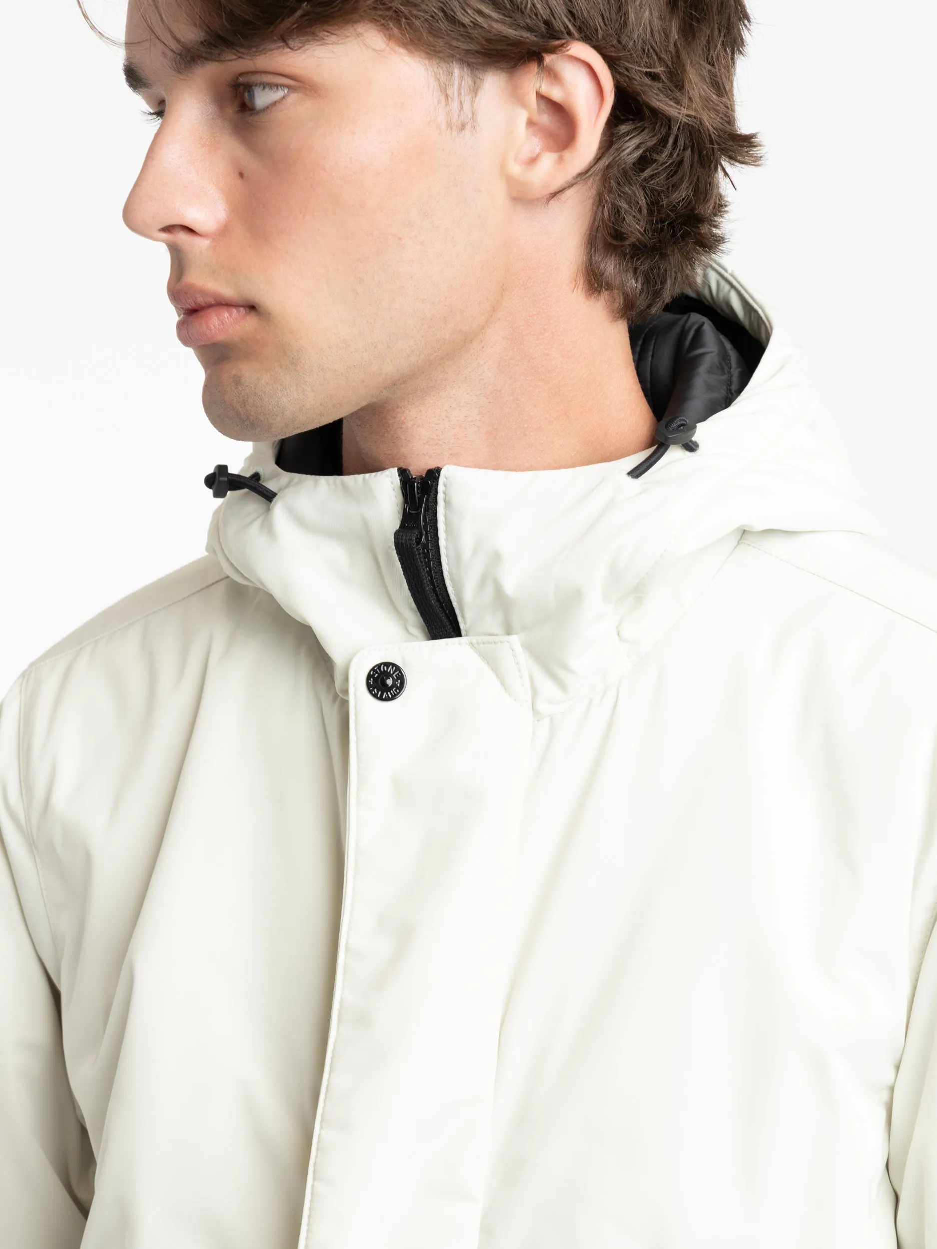 Giubbotto White Micro Twill PrimaLoft® Jacket