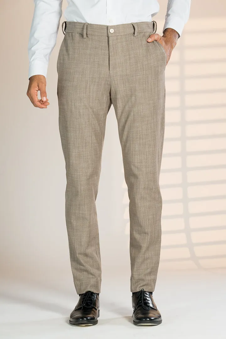 Granola Brown Business Casual Pants