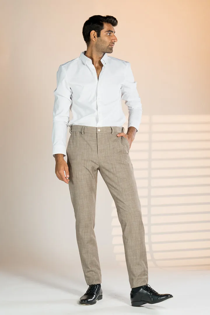 Granola Brown Business Casual Pants