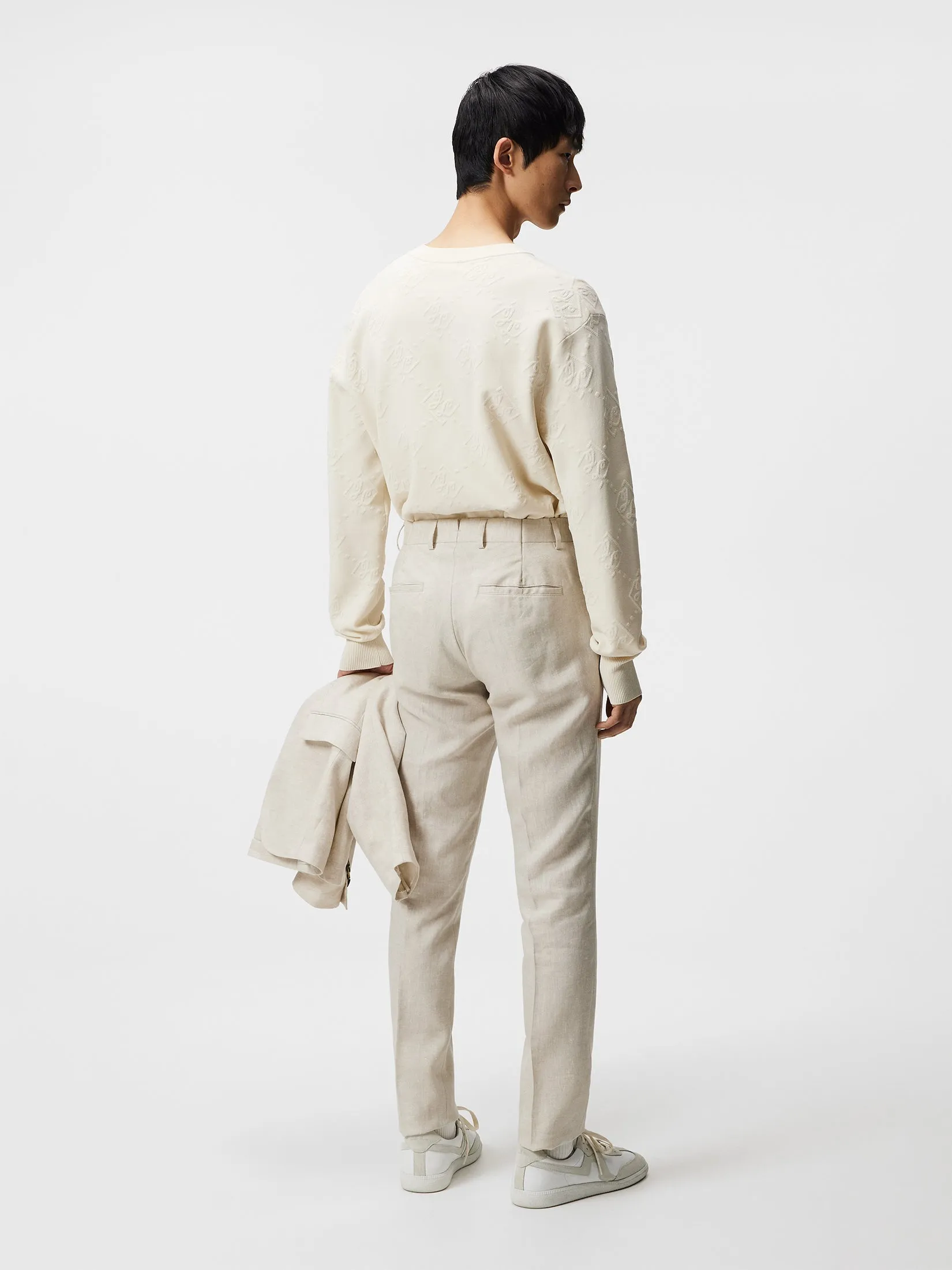 Grant Super Linen Pants / Safari Beige