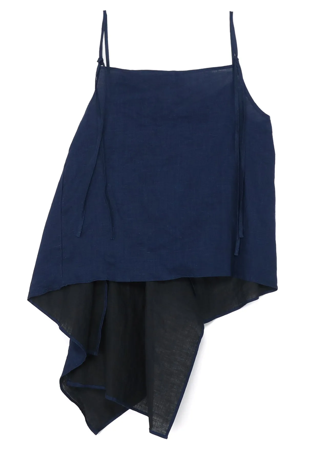 INDIGO   JAPANESE INK ASYMMETRIC CAMISOLE BLOUSE