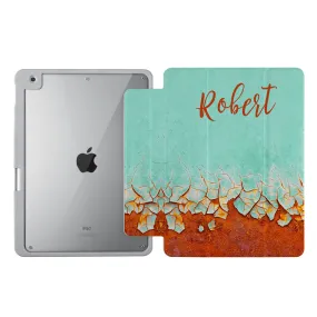 iPad 360 Elite Case - Rusted Metal