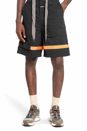 KAPITAL MAN BLACK SHORTS & SKIRTS