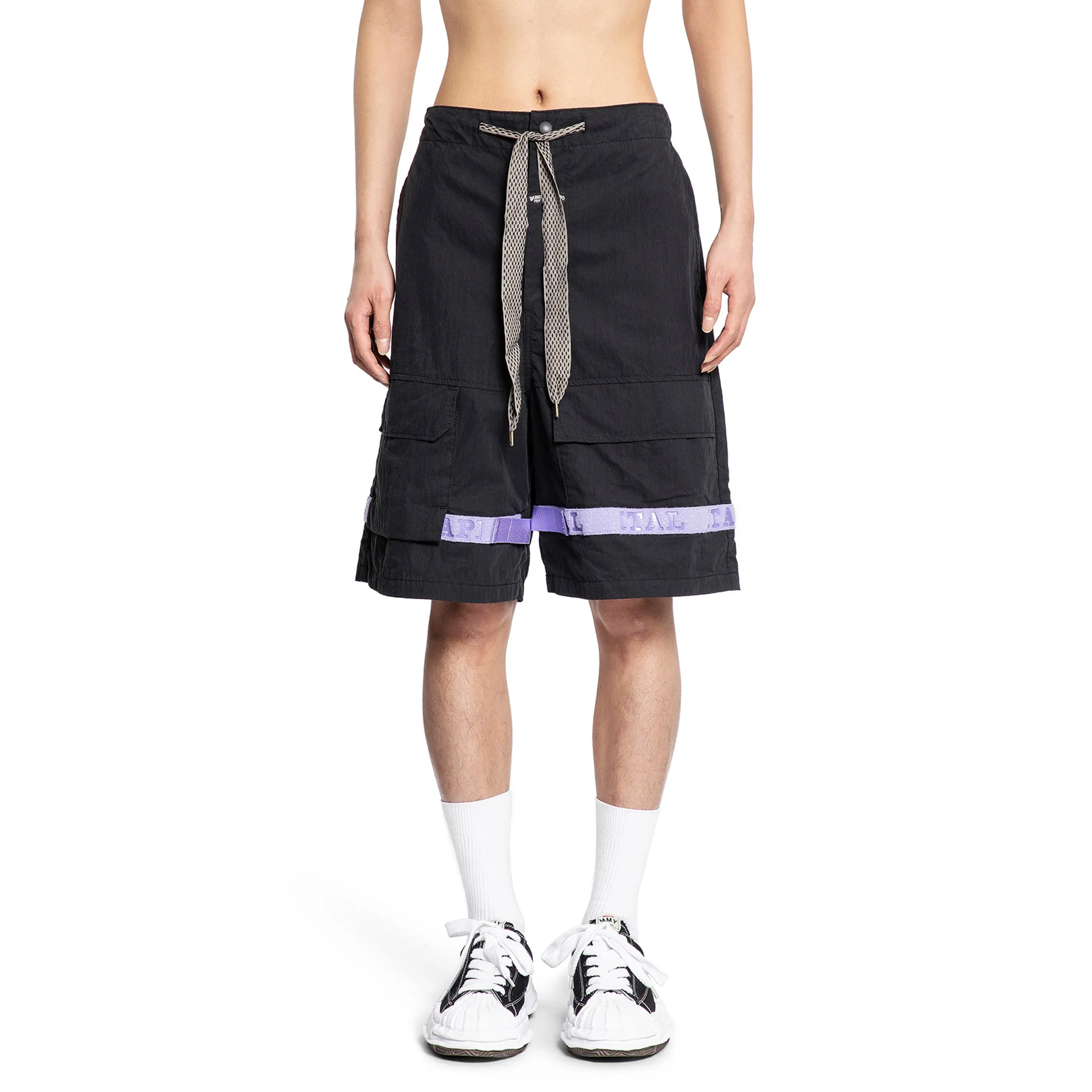 KAPITAL MAN GREY SHORTS & SKIRTS