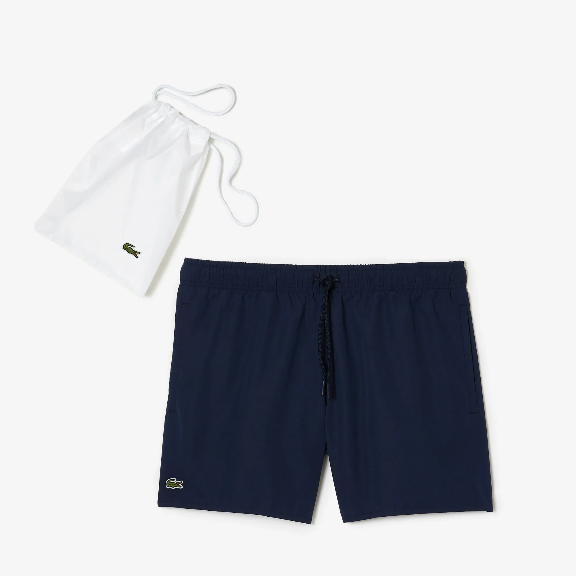 Lightweight Monochrome Swim Trunks