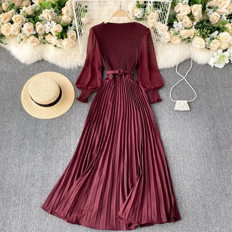 lusumily Maxi Dress Women Spring Summer