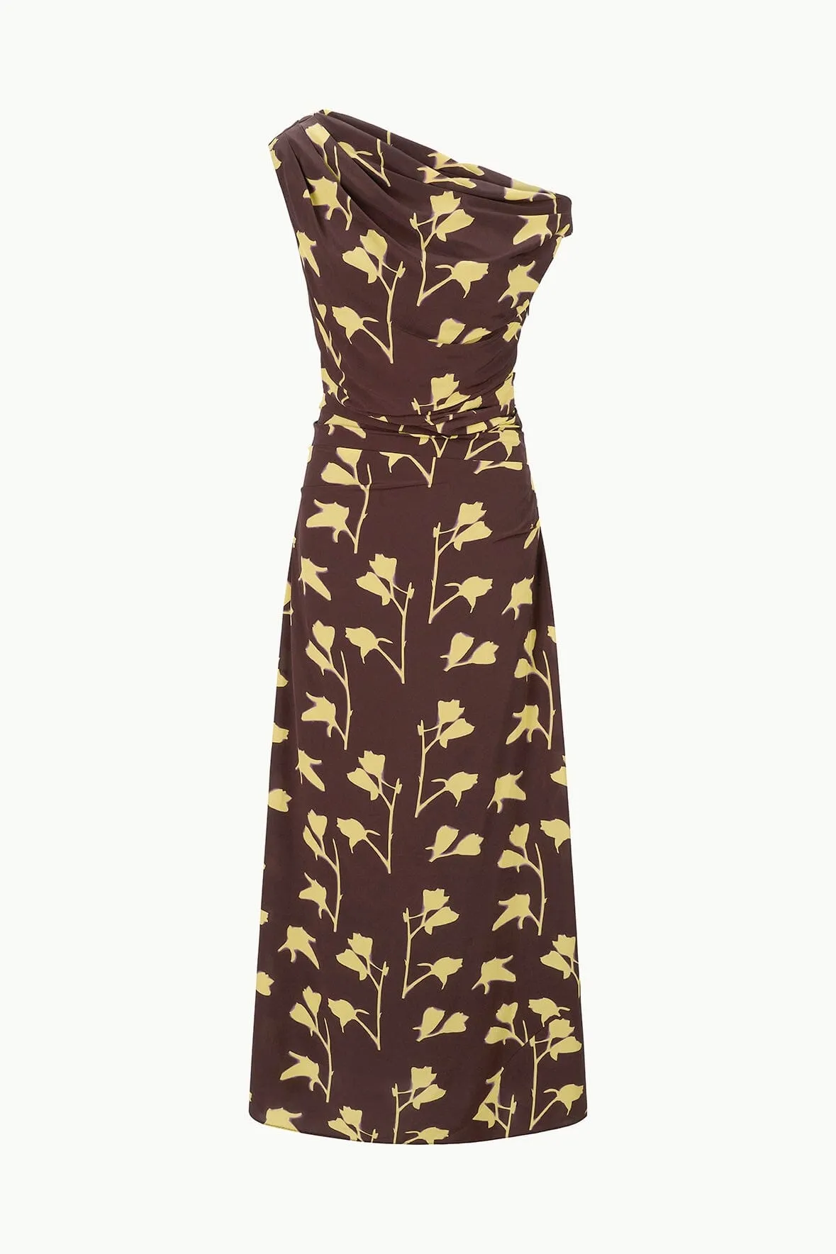 MAXI PHARE DRESS | EARTH PRESSED FLORAL