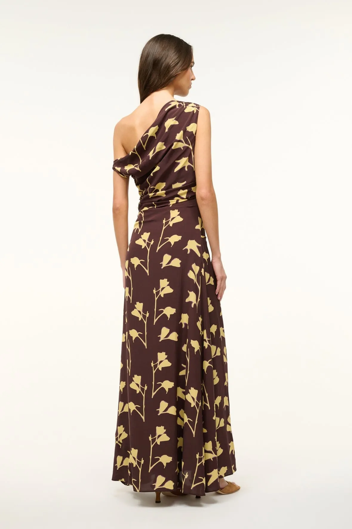 MAXI PHARE DRESS | EARTH PRESSED FLORAL