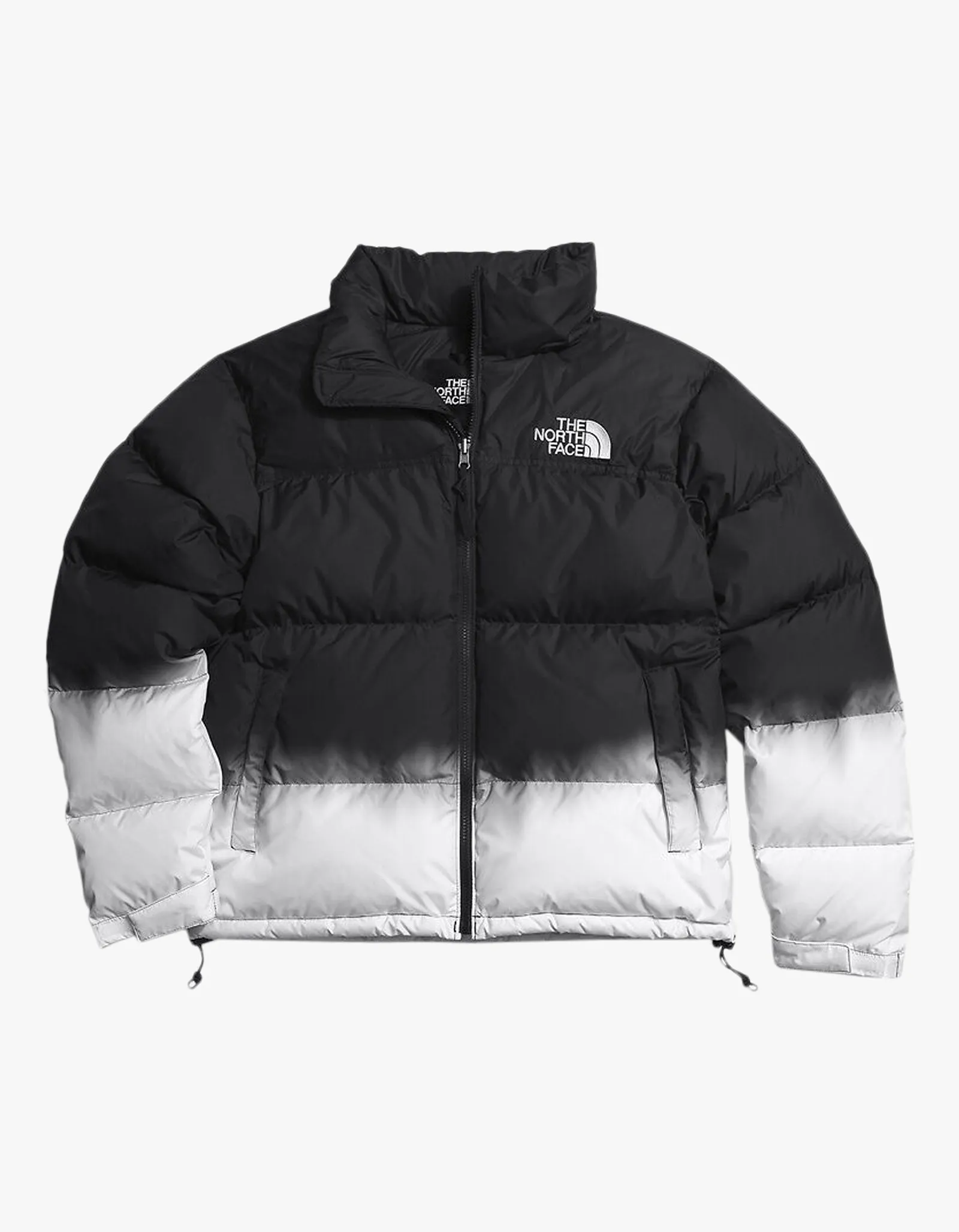 Mens 1996 Nuptse Dipdye Jacket - TNF Black Dip Dye