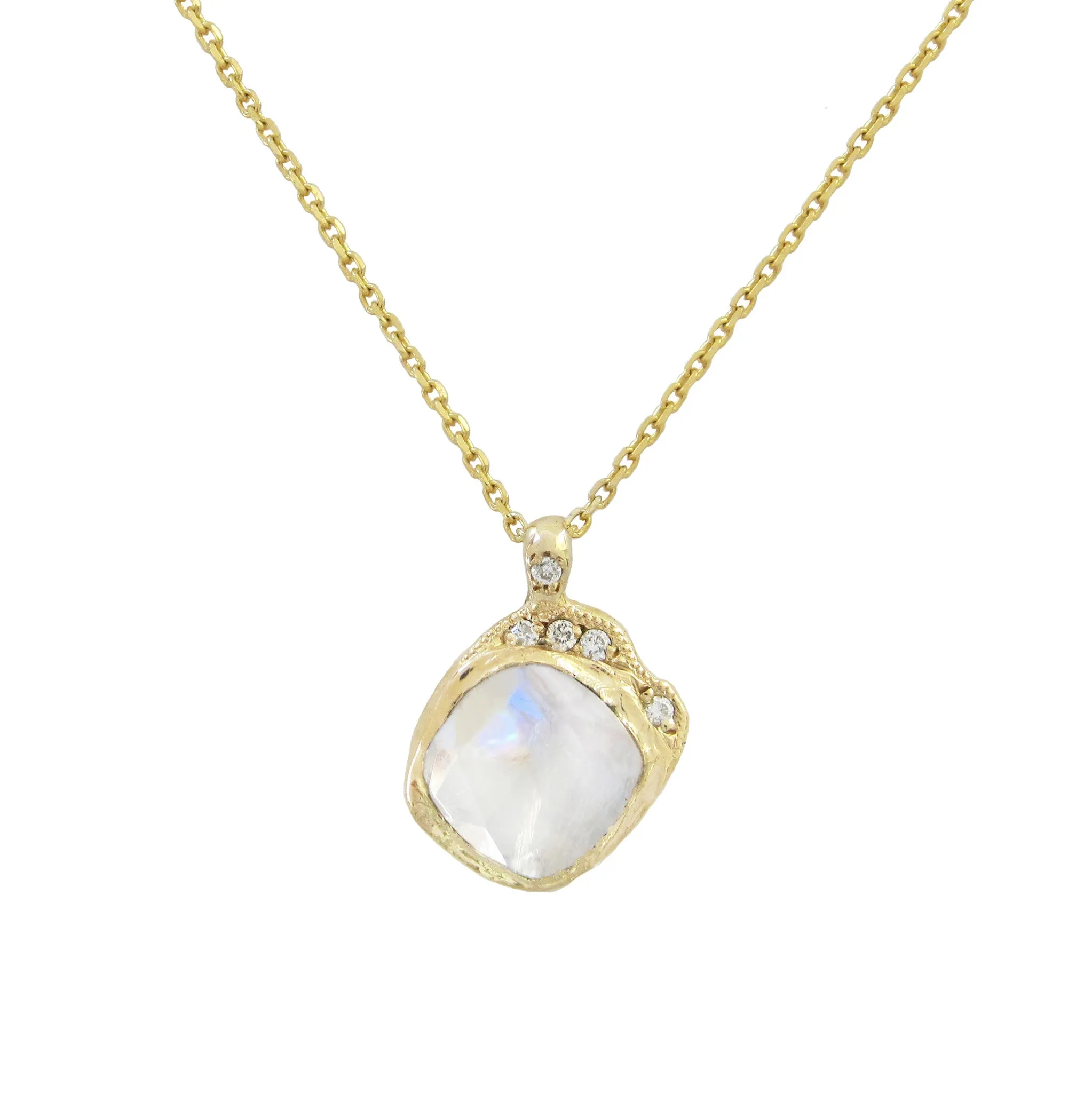 Mini Cove Moonstone Necklace