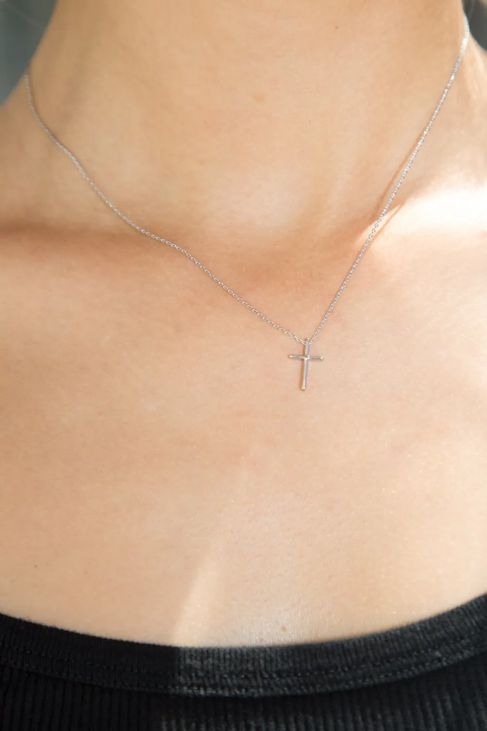 Mini Cross Necklace