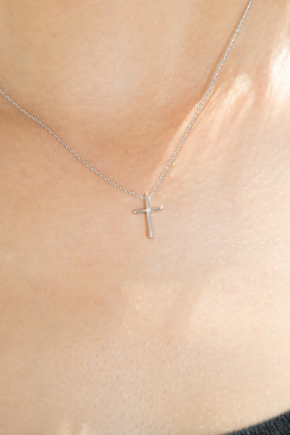 Mini Cross Necklace