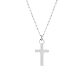 Mini Cross Pendant - Sterling Silver