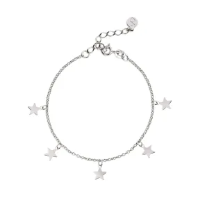 Mini Stars Silver Bracelet