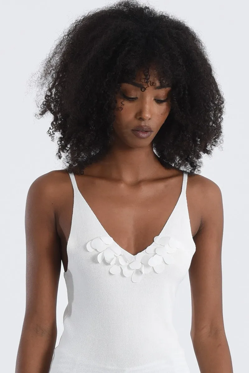 Molly Bracken Off White Tank Top