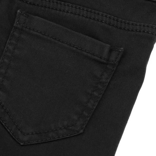 OM - Kids 'Black' Stretchable Cotton Jegging OM772