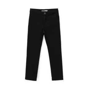 OM - Kids 'Black' Stretchable Cotton Jegging OM772